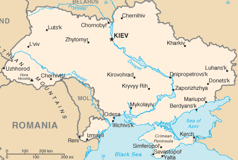 Ukraine Map